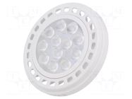 LED lamp; warm white; GU10; 230VAC; 950lm; 12W; 45°; 3000K GTV Poland