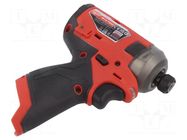 Impact wrench; 50Nm; FUEL™; Mounting: 1/4" Milwaukee