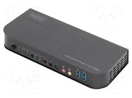 Device: KVM switch; black; 4K,HDCP,UHD 2160p DIGITUS