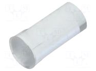 Fiber for LED; Ø3.3mm; L: 6.4mm; round; Front: flat; straight; PLPC3 BIVAR
