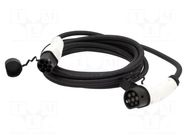 Cable: eMobility; 1x0.75mm2,5x6mm2; 400V; 22kW; IP55; three-phase DIGITUS