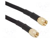 Cable; SMA male,both sides; straight; 0.305m; 50Ω AMPHENOL RF