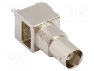 Socket; BNC; female; straight; 50Ω; THT; polypropylene; gold-plated AMPHENOL RF