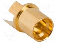 Socket; coaxial; male; straight; 50Ω; SMT; on PCBs; -65÷165°C; SMP AMPHENOL RF