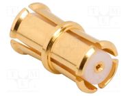 Adapter; SMP male,both sides; Insulation: PTFE; 50Ω; 26.5GHz AMPHENOL RF