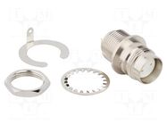Connector: coaxial; socket; female; TWINAX; soldering; straight AMPHENOL RF