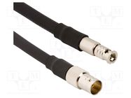 Cable; 75Ω; BNC HD męski male,BNC female; straight; 0.305m AMPHENOL RF