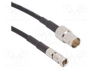 Cable; 75Ω; BNC HD męski male,BNC female; straight; 0.305m AMPHENOL RF