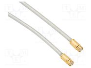 Cable; SMP female,both sides; straight; 0.25m; 50Ω AMPHENOL RF