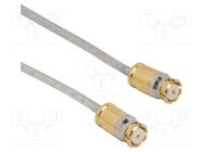 Cable; SMP female,both sides; straight; 0.076m AMPHENOL RF