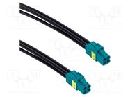 Cable; FAKRA mini female,both sides; straight; 5m AMPHENOL RF