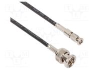 Cable; 75Ω; BNC HD męski male,BNC male; straight; 0.305m AMPHENOL RF