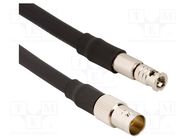 Cable; 75Ω; BNC HD męski male,BNC female; straight; 0.153m AMPHENOL RF