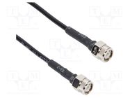 Cable; TNC male,both sides; straight; 0.305m; 50Ω AMPHENOL RF