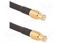 Cable; MCX male,both sides; straight; 0.457m AMPHENOL RF