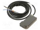 Sensor: optical fiber amplifier; PNP; Connection: lead 2m; 50mA AUTONICS