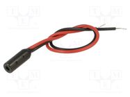 Module: laser; 0.4mW; red; dot; 650nm; 2.8÷3.3VDC; 7÷30mA PICOTRONIC