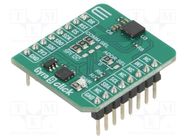 Click board; prototype board; Comp: A3G4250D; gyroscope; 3.3VDC MIKROE