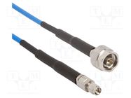 Cable; N male,SMA male; PTFE; straight; 1.219m; 50Ω AMPHENOL RF
