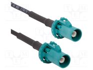 Cable; Fakra male,both sides; straight; 5m AMPHENOL RF