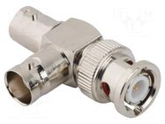 Adapter; BNC female,both sides; Insulation: PTFE; 50Ω; brass; 4GHz AMPHENOL RF