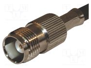 Connector: TNC; plug; female; straight; 50Ω; crimped; for cable AMPHENOL RF