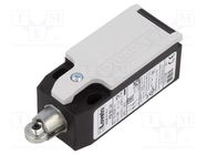 Limit switch; metal roller Ø11mm; NO x2; 10A; M20; IP65; -25÷70°C LOVATO ELECTRIC