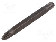 Screwdriver bit; Pozidriv®; PZ2,PZ3; Overall len: 60mm KING TONY