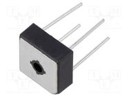 Bridge rectifier: single-phase; Urmax: 800V; If: 10A; Ifsm: 240A DC COMPONENTS