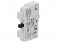 Auxiliary contacts; front; 300V; 5A; Contacts: NC + NO; SM1P,SM1R LOVATO ELECTRIC