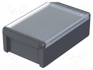 Enclosure: multipurpose; X: 170mm; Y: 271mm; Z: 90mm; BOCUBE; UL94V-0 BOPLA