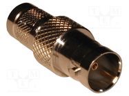 Adapter; BNC female; Insulation: PTFE; 75Ω; brass; 2GHz; -65÷165°C AMPHENOL RF