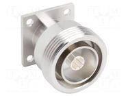 Connector: coaxial; socket; female; straight; 50Ω; soldering; 7-16 AMPHENOL RF