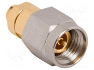 Connector: coaxial; plug; male; straight; 50Ω; soldering; for cable AMPHENOL RF