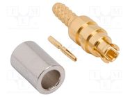 Plug; coaxial; female; straight; 50Ω; Belden 83265,RG178,RG196 AMPHENOL RF