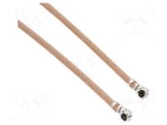 Cable; AMC female,both sides; angled; 0.15m AMPHENOL RF