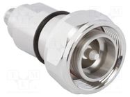 Adapter; 4,3-10 male,SMA female; Insulation: PTFE; 50Ω; Mat: brass AMPHENOL RF