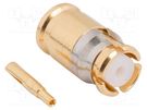 Plug; coaxial; female; straight; 50Ω; soldering; for cable; 26.5GHz AMPHENOL RF