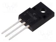 Transistor: N-MOSFET; unipolar; 600V; 9.7A; 30W; SC67 TOSHIBA