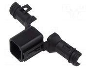 Cable holder; male; PIN: 4; straight; DT DEUTSCH