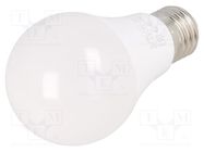 LED lamp; neutral white; E27; 230VAC; 10W; 200°; 4000K; 3pcs. GTV Poland