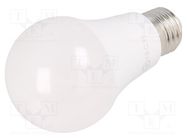 LED lamp; warm white; E27; 230VAC; 12W; 200°; 3000K; 3pcs. GTV Poland