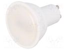 LED lamp; neutral white; GU10; 230VAC; 400lm; 5W; 120°; 4000K; 3pcs. GTV Poland