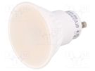 LED lamp; warm white; GU10; 230VAC; 850lm; 9.1W; 120°; 3000K GTV Poland
