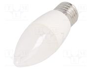 LED lamp; neutral white; E27; 230VAC; 720lm; 8W; 160°; 4000K GTV Poland