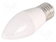 LED lamp; neutral white; E27; 230VAC; 260lm; 3W; 160°; 4000K GTV Poland