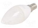 LED lamp; cool white; E14; 230VAC; 260lm; 3W; 160°; 6400K GTV Poland