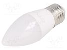 LED lamp; cool white; E27; 230VAC; 520lm; 6W; 160°; 6400K GTV Poland