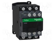 Contactor: 3-pole; NO x3; Auxiliary contacts: NC + NO; 24VDC; 12A SCHNEIDER ELECTRIC