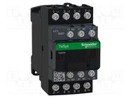 Contactor: 4-pole; NC x2 + NO x2; Auxiliary contacts: NC + NO SCHNEIDER ELECTRIC